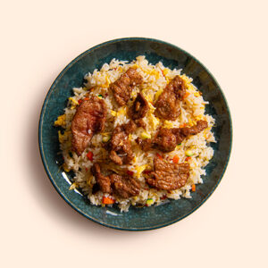 163. YAKIMESHI TERNERA Y VERDURAS