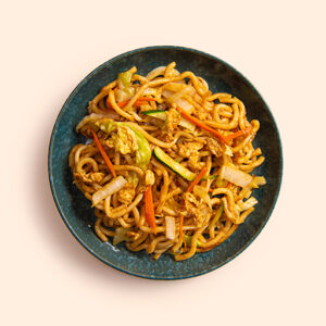 180. UDON VERDURAS Y HUEVOS