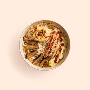 200.  EN SOPA UDON EN SOPA DE TEMPURA DE VERDURA