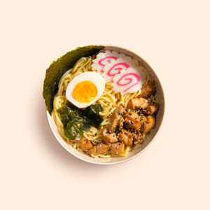 203. EN SOPA RAMEN EN SOPA POLLO