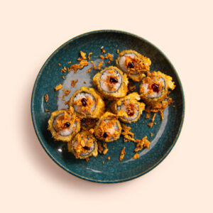 92.HOSOMAKI CRISPY SALMÓN